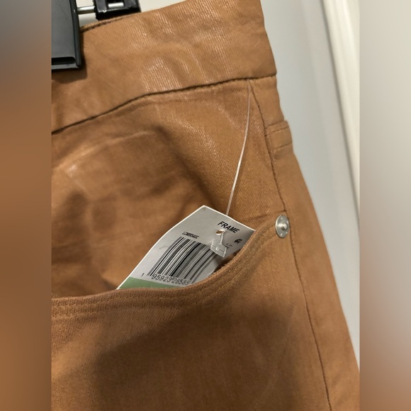 Frame Le Crop Mini Mid Rise Bootcut Jeans in Latte NWT 34 - Picture 12 of 12